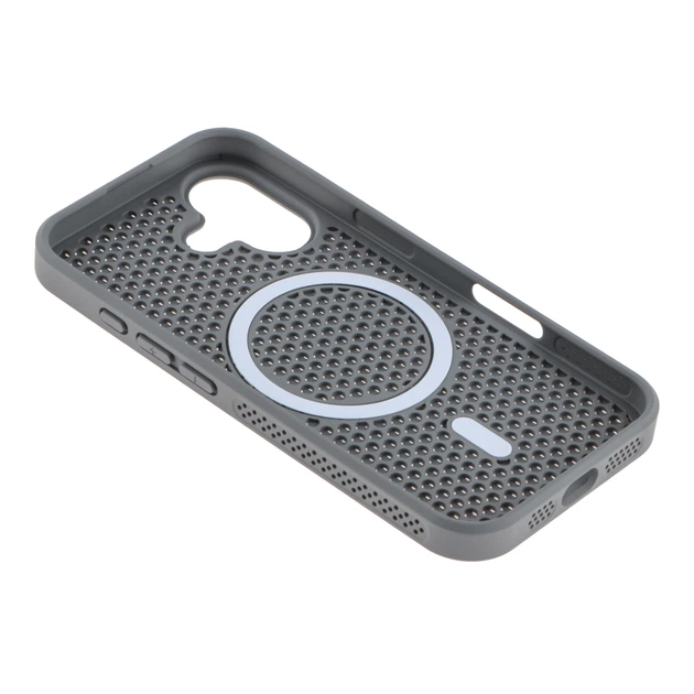Чохол для iPhone 16 AeroCool з MagSafe Black - Фото 3 Чохол для iPhone 16 AeroCool з MagSafe Black - изображение 3