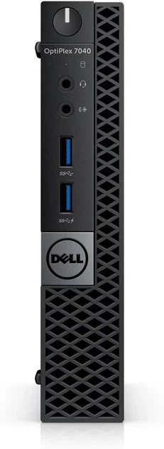 Мини ПК Dell OptiPlex 7040 / Intel Core i7-6700T / RAM 16GB / SSD 1TB / 1 x HDMI / LAN / Wi-Fi 5 / Bluetooth 4.2 / Windows 11 Pro / Черный (102021977) - Уценка - изображение 3