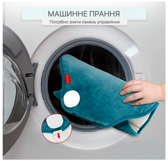 Электрическая грелка коврик XL 15×24 для спины живота с ремешком для спины, тела, мышц, живота при менструации - Фото 3 Электрическая грелка коврик XL 15×24 для спины живота с ремешком для спины, тела, мышц, живота при менструации - изображение 3