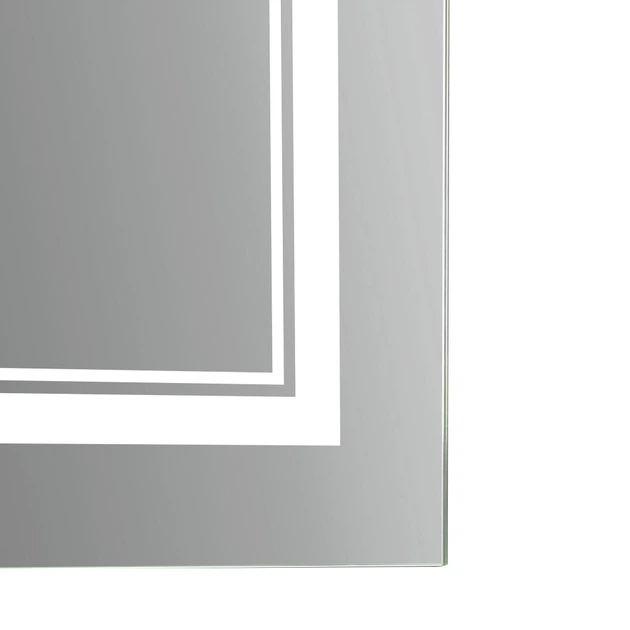 Прямокутне дзеркало у ванну Qtap Cardinal CA1 800×500 мм з LED-підсвіткою, антизапотіванням, регулюванням світла 3000–6500K і димером - зображення 9