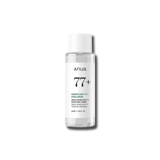 Заспокійливий тонер для обличчя з екстрактом хауттюйнії ANUA Heartleaf 77% Soothing Toner - 40 ml (оновлений дизайн) - Фото 1 Заспокійливий тонер для обличчя з екстрактом хауттюйнії ANUA Heartleaf 77% Soothing Toner - 40 ml (оновлений дизайн) - изображение 1