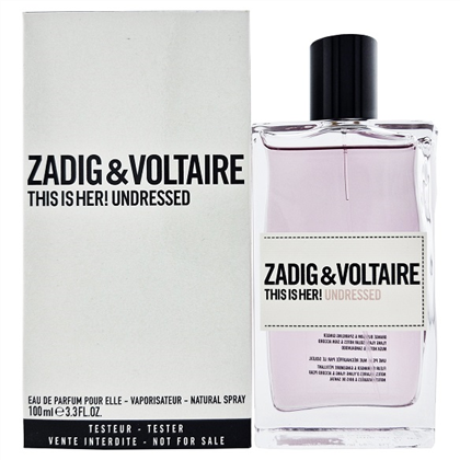 Парфумована вода для жінок Zadig & Voltaire This Is Her! Undressed Tester 100 мл - Фото 2 Парфумована вода для жінок Zadig & Voltaire This Is Her! Undressed Tester 100 мл - зображення 2
