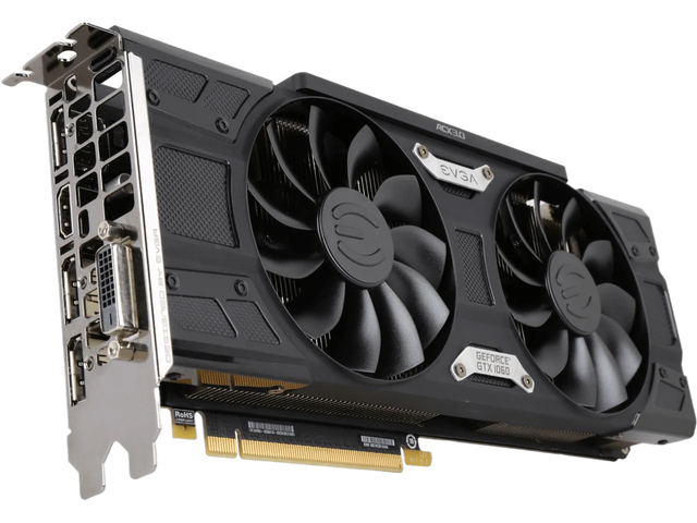 Видеокарта EVGA GeForce GTX 1060 SSC GAMING ACX 3.0 (06G-P4-6267-KR) - Фото 1 Видеокарта EVGA GeForce GTX 1060 SSC GAMING ACX 3.0 (06G-P4-6267-KR) - изображение 1
