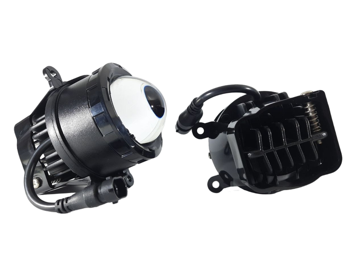 Комплект протитуманних LED фар StarLight D=85мм (Renault, Citroen, Ford, Mitsubishi, Peugeot, Subaru) 30W 12V ПТФ FOG - зображення 3