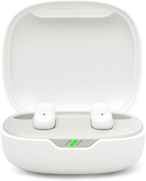 Навушник JBL Wave Flex 2 Бездротові Bluetooth, з мікрофоном, ємність акумулятора 45 мА·год, чохол з зарядкою Білий (JBLWFLEX2WHT) - зображення 5