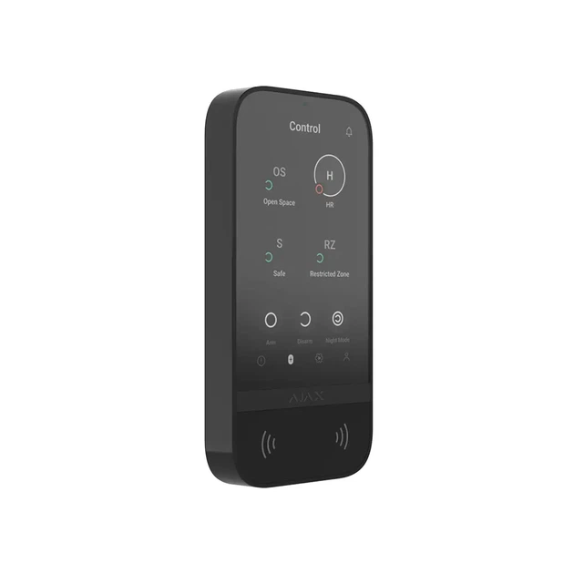 Клавиатура Ajax KeyPad TouchScreen (Black) - Фото 6 Клавиатура Ajax KeyPad TouchScreen (Black) - изображение 6