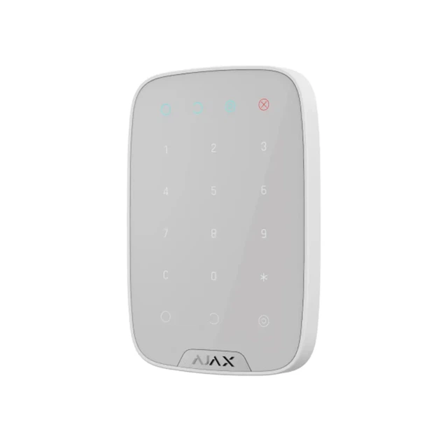 Беспроводная сенсорная клавиатура Ajax KeyPad (White) - Фото 2 Беспроводная сенсорная клавиатура Ajax KeyPad (White) - изображение 2