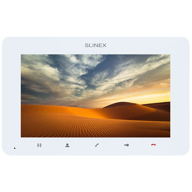 Комплект видеодомофона 7” Slinex ML-17HD (Black) + SM-07MHD (White) - Фото 3 Комплект видеодомофона 7” Slinex ML-17HD (Black) + SM-07MHD (White) - изображение 3