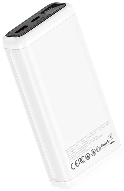 УМБ XO PB309 20000mAh 22.5W White (PB309.white) - изображение 2