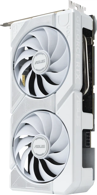 Відеокарта ASUS PCI-Ex GeForce RTX 5060 Ti Dual White OC Edition 16GB GDDR7 (128bit) (2632/28000) (HDMI, 3 x DisplayPort) (DUAL-RTX5060TI-O16G-WHITE) - зображення 6