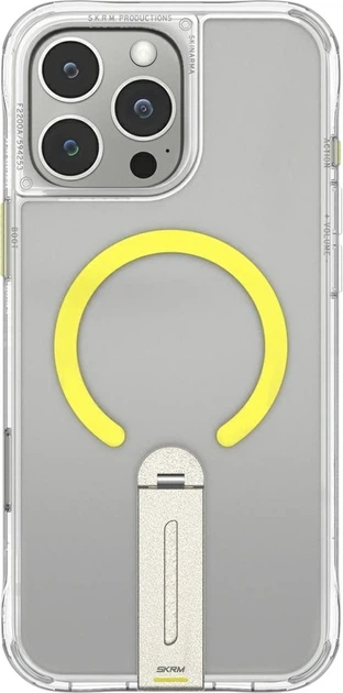 Etui SkinArma Helix Magnetic Charging 360 Rotating Stand do Apple iPhone 16 Pro Max Clear (8886461247190) - obraz 1