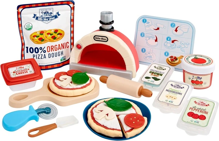 Кухонний набір Little Tikes Creative Chefs - Набір для піци 643903 (50743643903) - зображення 2