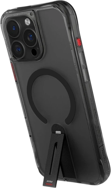 Etui SkinArma Helix Magnetic Charging 360 Rotating Stand do Apple iPhone 16 Pro Max Black (8886461247206) - obraz 4