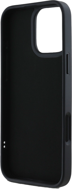 Панель Karl Lagerfeld HC 3D Rubber Elongated Glitter для iPhone 16 Pro Black (3666339357023) - зображення 7