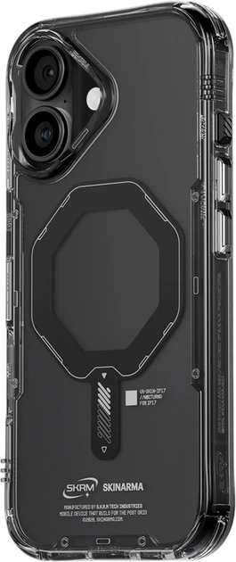 Панель SkinArma Saido Magnetic Charging для Apple iPhone 17 Black (8886461248418) - зображення 2