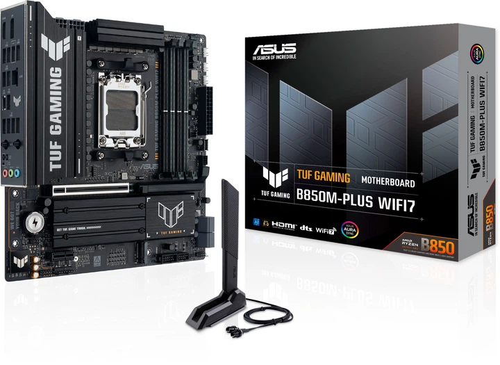 Материнська плата Asus TUF Gaming B850M-PLUS WIFI7 (sAM5, AMD B850, PCI-Ex16) - зображення 11