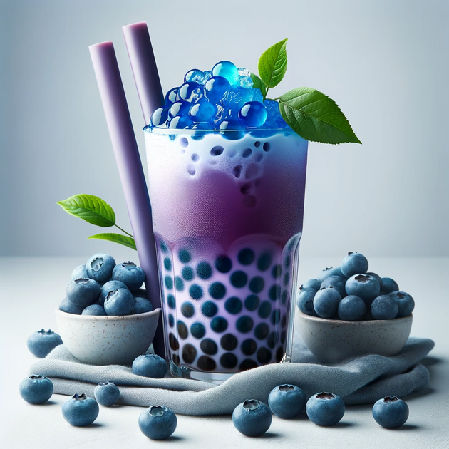 Bubble tea Перлини Чорниця 3.2 кг TM Bobo4T - зображення 2