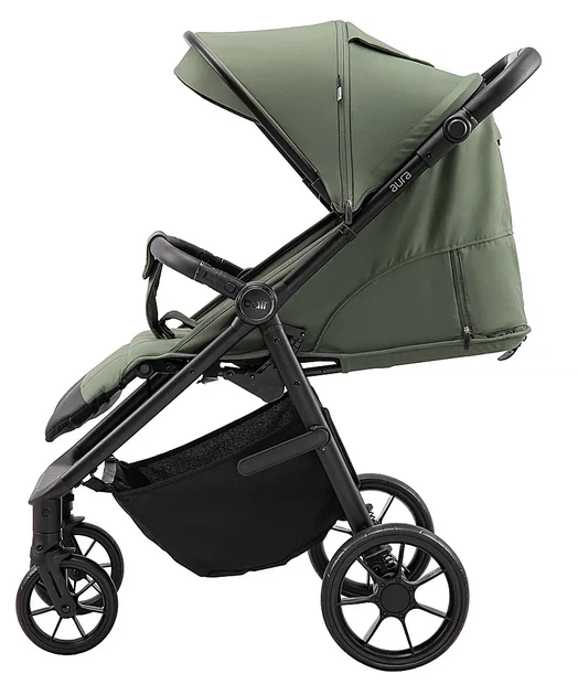 Коляска прогулянкова Bair Aura BA-04 forest green - Фото 6 Коляска прогулянкова Bair Aura BA-04 forest green - зображення 6