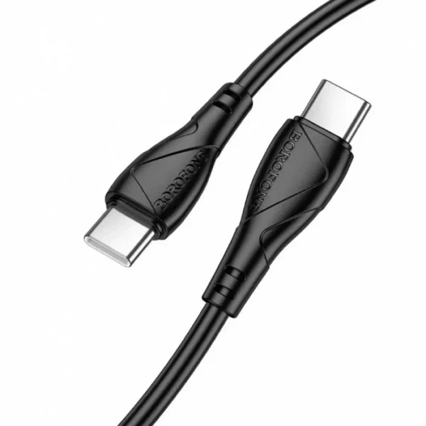 Зарядний кабель Type-C to Type-C Borofone BX121 60 Вт 10334 - зображення 4