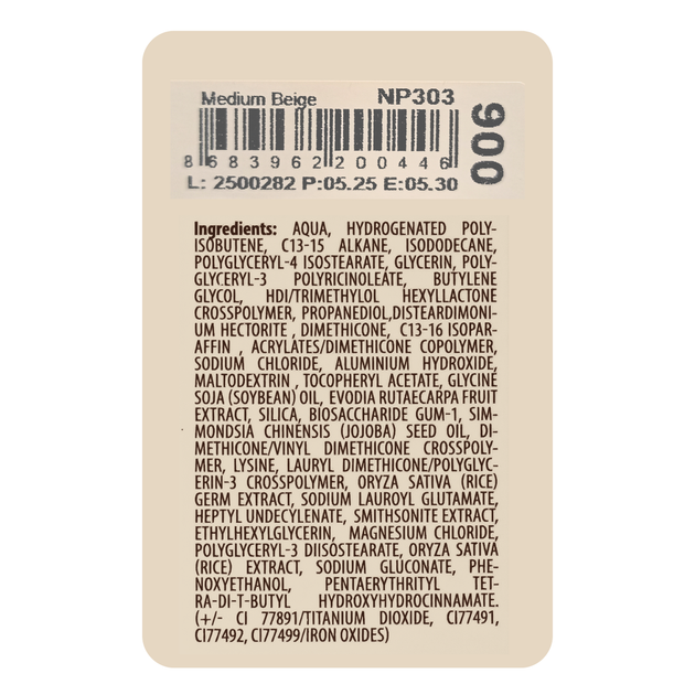 Консилер для лица стойкий Neverti Radiant Creamy Cover Conealer с витамином Е 10 мл (NP303), 006 Medium Beige Средний бежевый - изображение 3