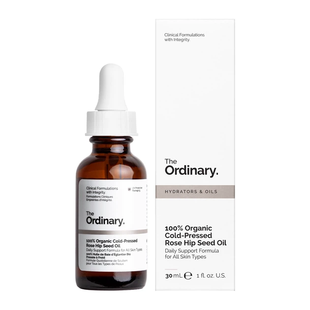 Органическое масло семян шиповника холодного отжима The Ordinary 100% Organic Cold-Pressed Rose Hip Seed Oil - Фото 1 Органическое масло семян шиповника холодного отжима The Ordinary 100% Organic Cold-Pressed Rose Hip Seed Oil - изображение 1