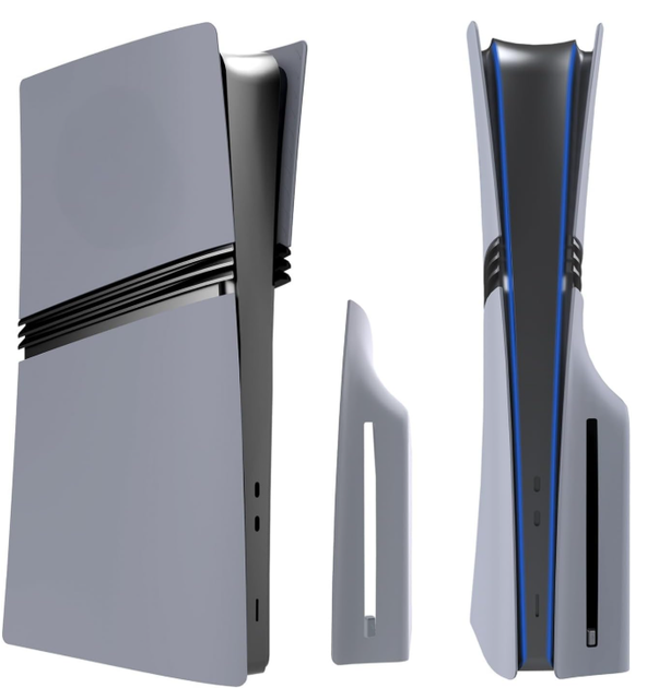 Змінні панелі для PlayStation 5 Pro Disk, Grey - Фото 1 Змінні панелі для PlayStation 5 Pro Disk, Grey - изображение 1
