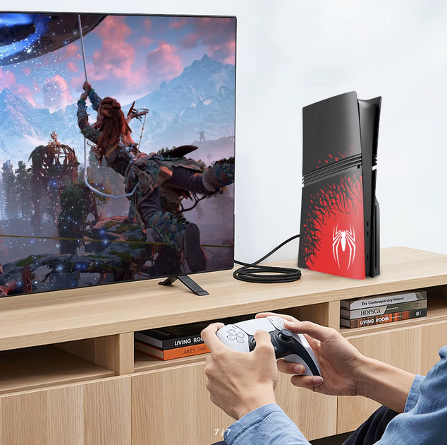 Змінні панелі для PlayStation 5 Pro Digital, Spider Man - Фото 3 Змінні панелі для PlayStation 5 Pro Digital, Spider Man - изображение 3