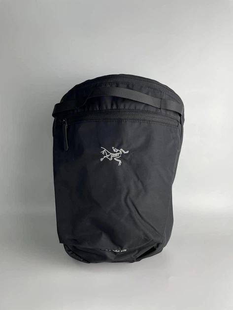 Рюкзак Arc’teryx Heliad 15L водонепроникний чорний, Арктерікс рюкзак легкий для походів та щоденного використання - зображення 2