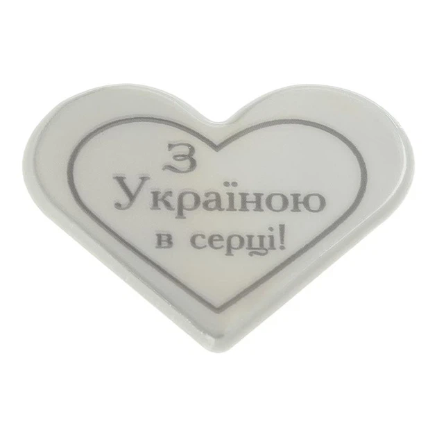 Наклейка світловідбиваюча Серце BUROMAX - изображение 3