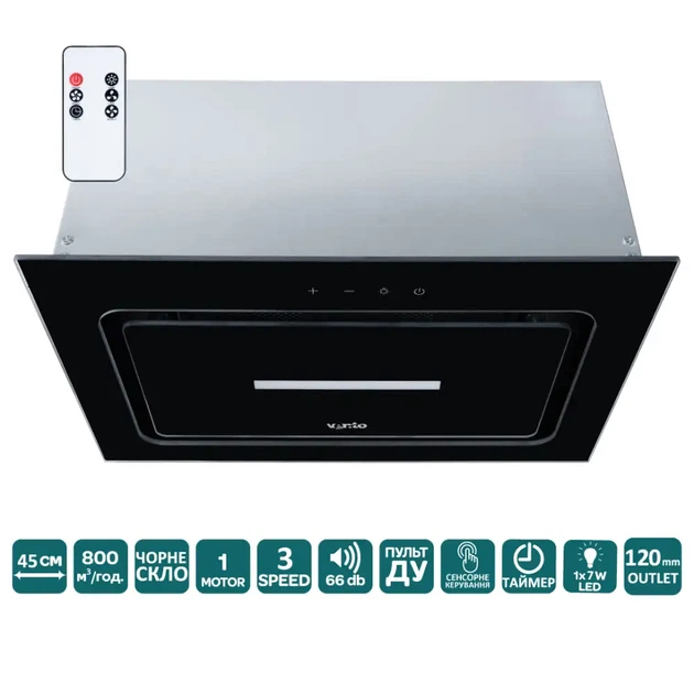Вытяжка Ventolux PUNTO 45 BG (800) TC - изображение 9