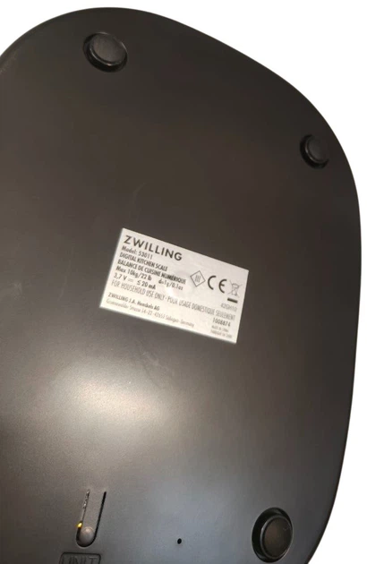 Ваги кухонні Zwilling Enfinigy 53011-053-0 (955555915735763) - Уцінка - зображення 4