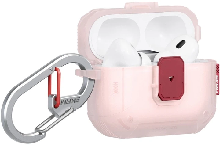 Etui SkinArma Mecha LE do Apple AirPods Pro 3 Pink (SK-APP3MECLE-FBLH) - obraz 2