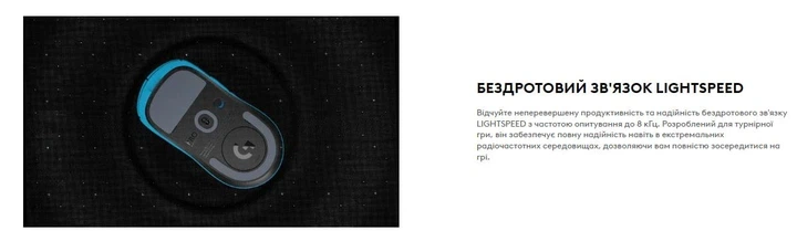 Бездротова ігрова миша Logitech PRO X SUPERLIGHT 2 Обмежене видання Cyan Блакитний - Фото 7 Бездротова ігрова миша Logitech PRO X SUPERLIGHT 2 Обмежене видання Cyan Блакитний - зображення 7