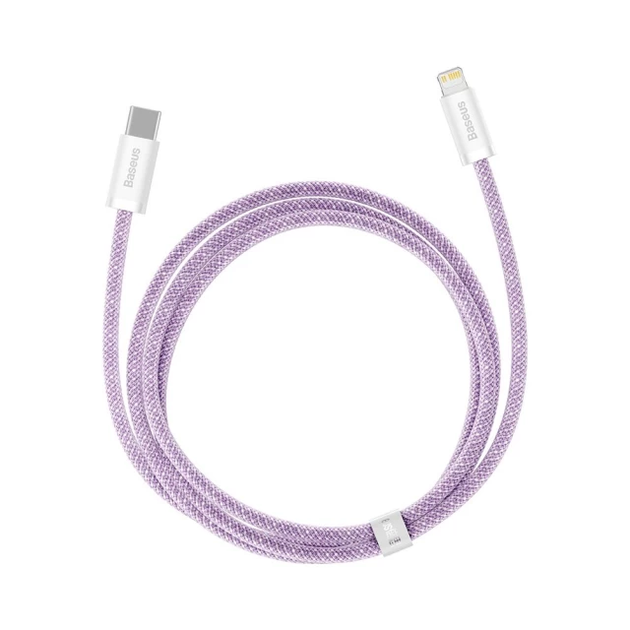 Кабель зарядный Baseus Dynamic Series USB-C to Lightning 1m Purple (CALD000005) - изображение 2