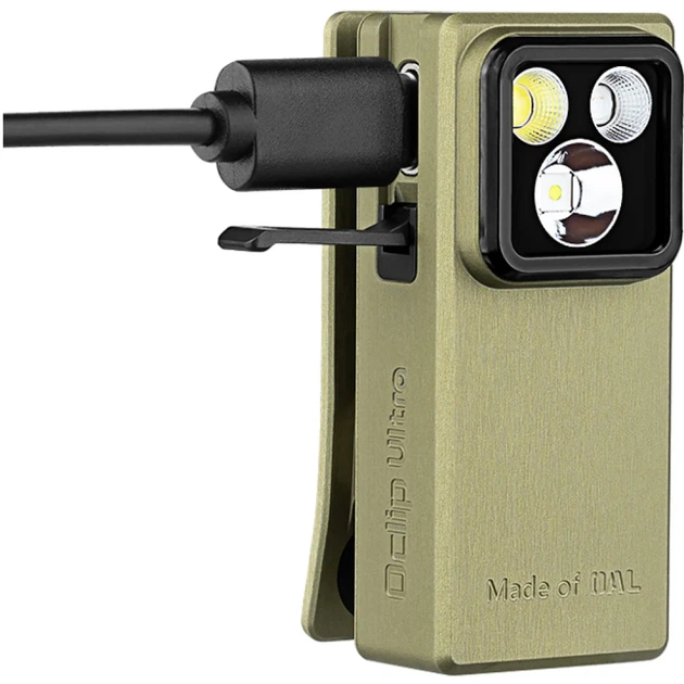 Фонарь Olight Oclip Ultra Olive green - изображение 5
