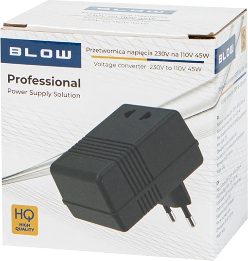 Przetwornica napięcia Blow PRT-45W 230 V - 110 V (5900804144588) - obraz 3