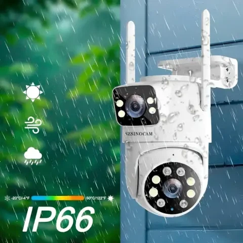 Бездротова поворотна WiFi камера SZSINOCAM TY-Q2 O-KAM Pro Зовнішня камера відеоспостереження Зовні / Внутрішня з Датчиком руху - зображення 2
