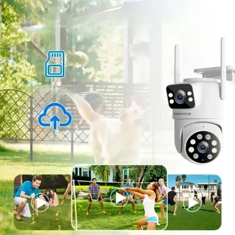 Бездротова поворотна WiFi камера SZSINOCAM TY-Q2 O-KAM Pro Зовнішня камера відеоспостереження Зовні / Внутрішня з Датчиком руху - зображення 4