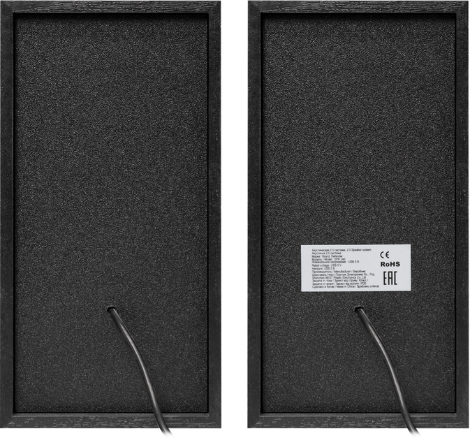 Акустика Defender 2.0 SPK 240 USB 6W Black (65224) (6396189) - Фото 2 Акустика Defender 2.0 SPK 240 USB 6W Black (65224) (6396189) - зображення 2
