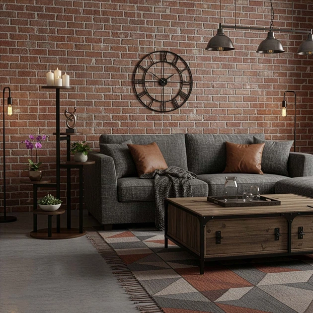 Stojak na kwiaty Springos metalowy 5 poziomów Ciemnobrązowy GA0219 (5908455306843) - obraz 9