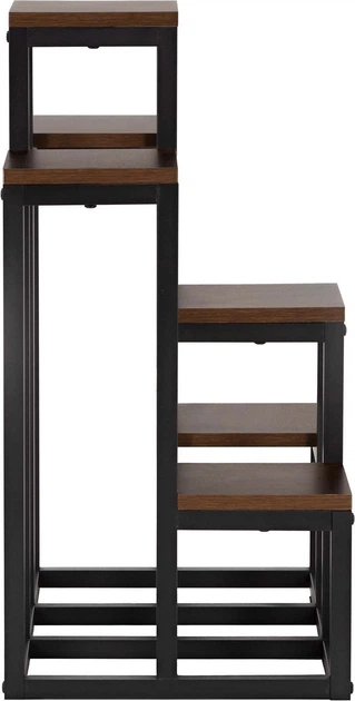 Stojak na kwiaty Springos metalowy 6 poziomów 67.5 cm Ciemnobrązowy GA0220 (5908455307031) - obraz 2