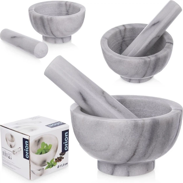 Ступка для спецій Orion мармурова (8592381132330) - зображення 4