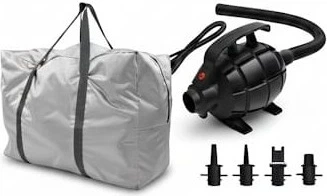 Śćieżka akrobatyczna Hedo Airtrack 400 x 100 x 20 cm Czarna (5907184130248) - obraz 14