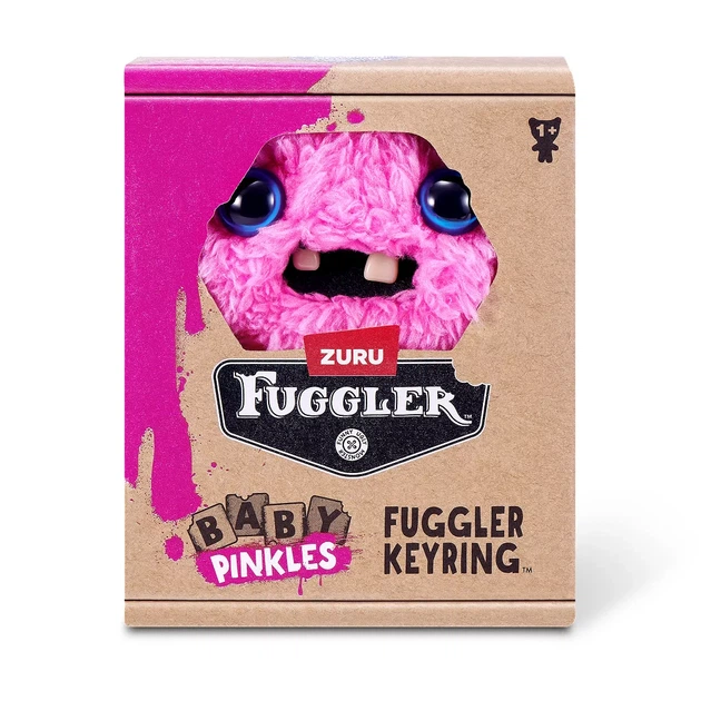 М'яка іграшка-брелок Fuggler Рожевий Летунчик (15759G) - Фото 2 М'яка іграшка-брелок Fuggler Рожевий Летунчик (15759G) - зображення 2