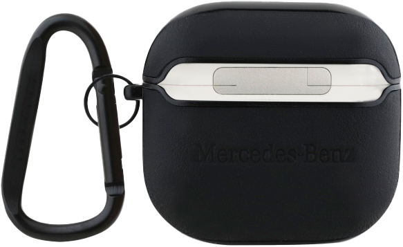 Чохол Mercedes MEA4CSLBK для Apple AirPods 4 Black (3666339397500) - зображення 2