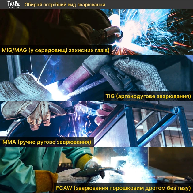 Сварочный полуавтомат Tesla Weld MIG/MAG/FCAW/TIG/MMA 303 – фото