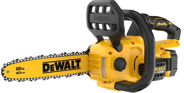 Akumulatorowa bezszczotkowa pilarka łańcuchowa DeWalt 18V XR 5Ah 30 cm DCMCS565P1-QW - obraz 3