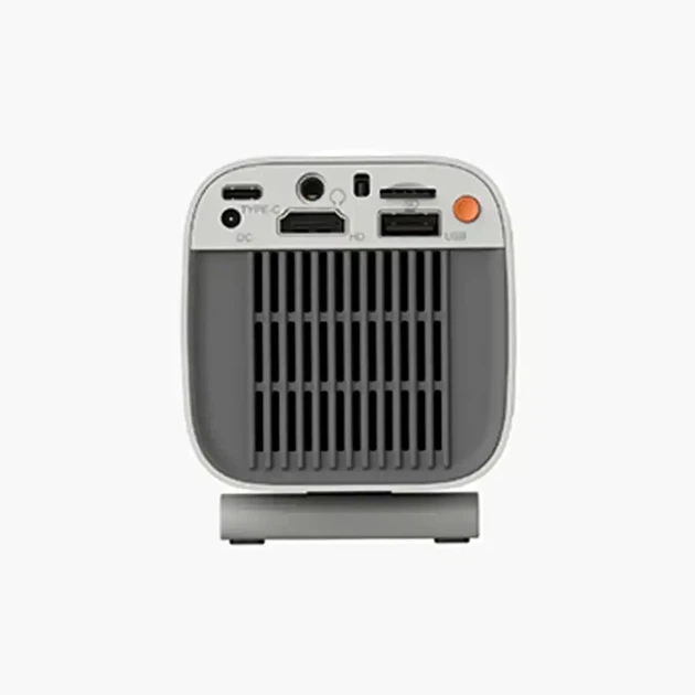 Компактний 3D проектор Full HD з Android Wi-Fi Bluetooth потужністю 1 5 Вт USB рожевий мультимедійний проектор для дому - зображення 9