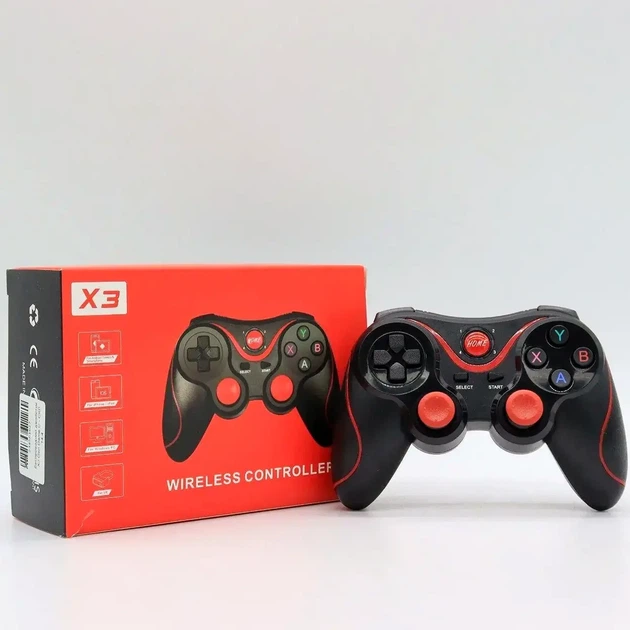Бездротовий джойстик Bluetooth акумуляторний чорний для ігор на смартфоні Gen Game X3 - Фото 10 Бездротовий джойстик Bluetooth акумуляторний чорний для ігор на смартфоні Gen Game X3 - зображення 10