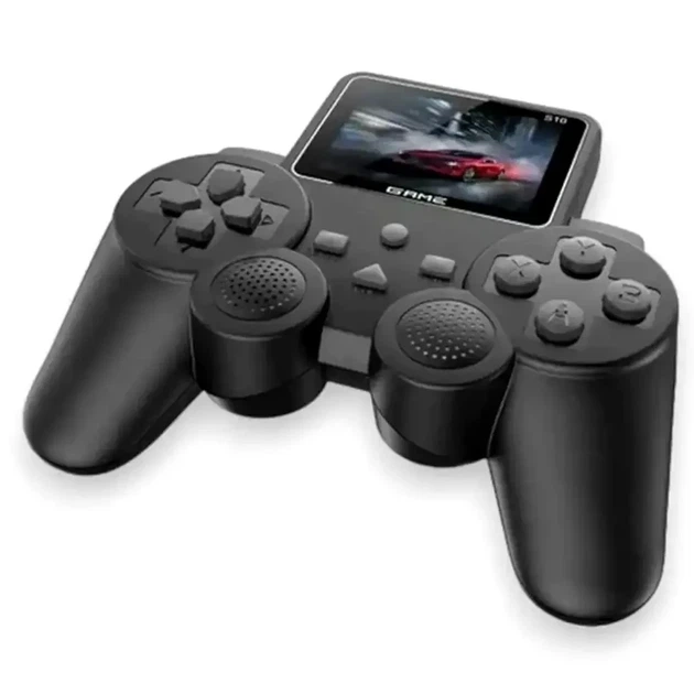 Игровая приставка портативная с экраном 3 дюйма 900 игр для развлечений модель S10 цвет черный - изображение 4